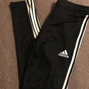 Adidas, Boys XL, Aeroready, black with white stripes.  New with Tag.